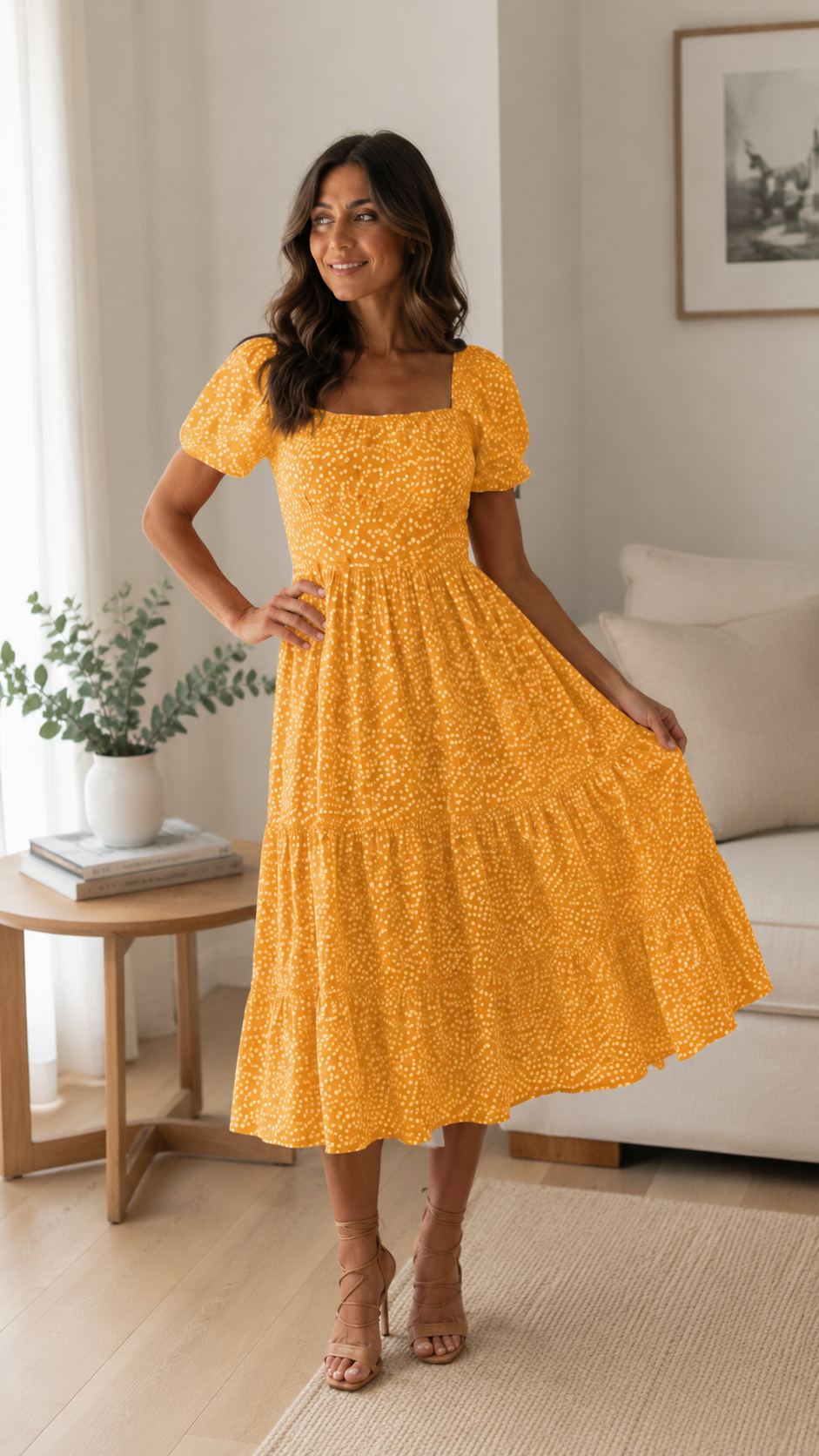Candela – Vestido Favorecedor Estampado