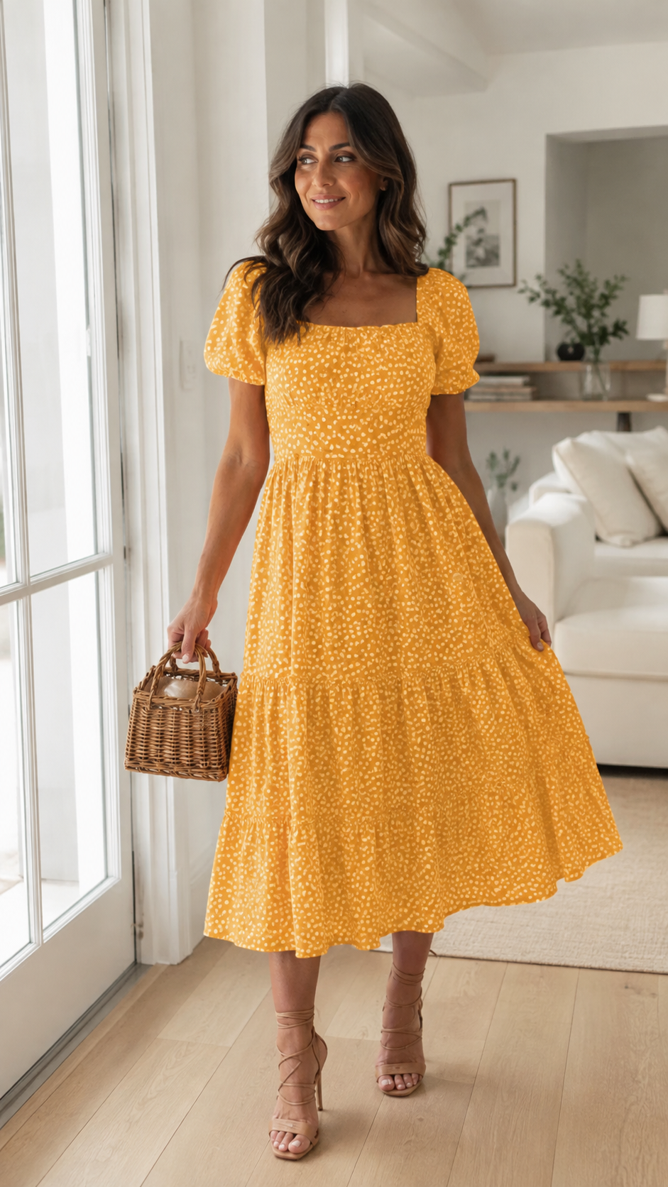 Candela – Vestido Favorecedor Estampado