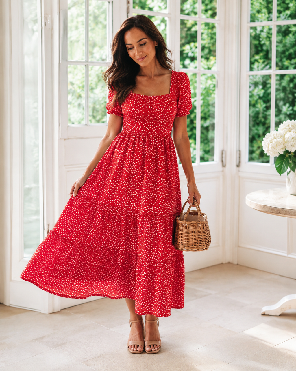 Candela – Vestido Favorecedor Estampado