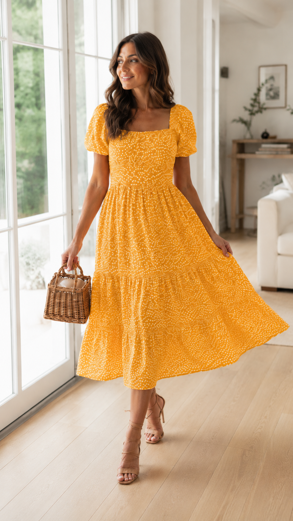Candela – Vestido Favorecedor Estampado