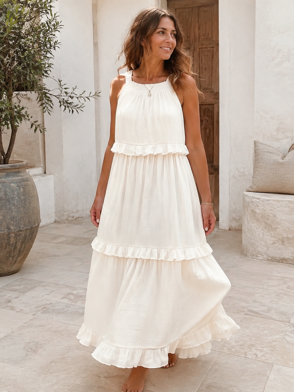 Elena – Vestido Largo Favorecedor