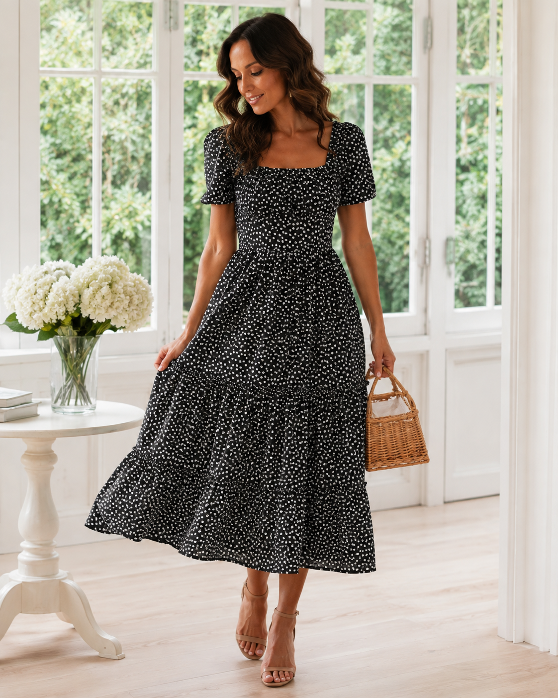 Candela – Vestido Favorecedor Estampado